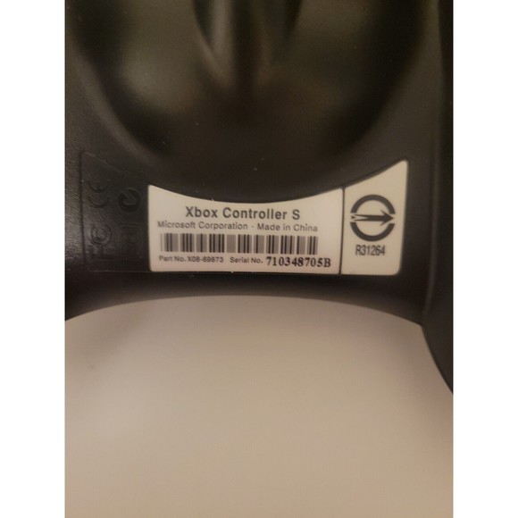***For Parts Only*** Original XBOX Controller S Type Black OEM - Picture 4 of 6